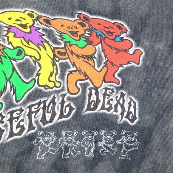 VTG Grateful Dead black tiedye tee - Picture 3 of 4